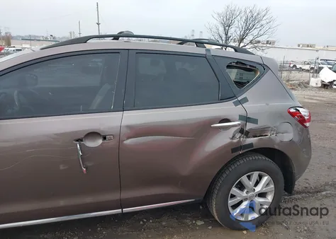 2011 Nissan Murano Sl from USA, damaged, VIN JN8AZ1MW7BW174053